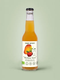 Organic apple and mango juice