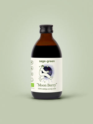 „Moon Berry“ – 100 % ekologiškos aronijų sultys, 300 ml