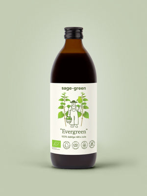 Evergreen - 100 % ekologiškos dilgėlių sultys 500 ml