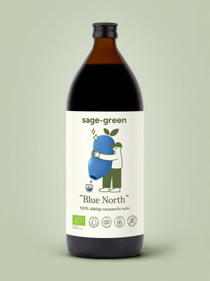„Blue North“ – 100 % ekologiškos „Haskap“ sultys, 1000 ml